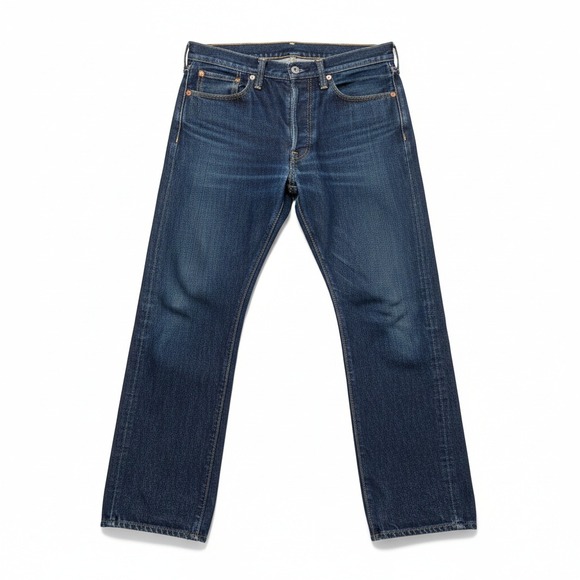 Fullcount & Co Other - FULLCOUNT & CO 1108 Slim‎ Straight Japanese Selvedge Denim Jeans Blue Size 32